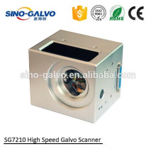 Bester Preis 1064nm SG7210 digitalen Galvo-Scanner für CO2 Lasermarker / 110mm * 110mm Arbeitsbereich für Leder Gravur und Schneiden